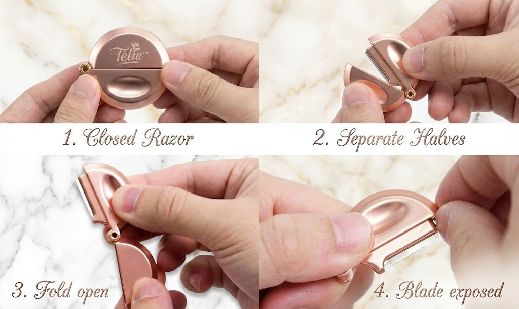 Télia Eco-Friendly Eyebrow Razor (Single)